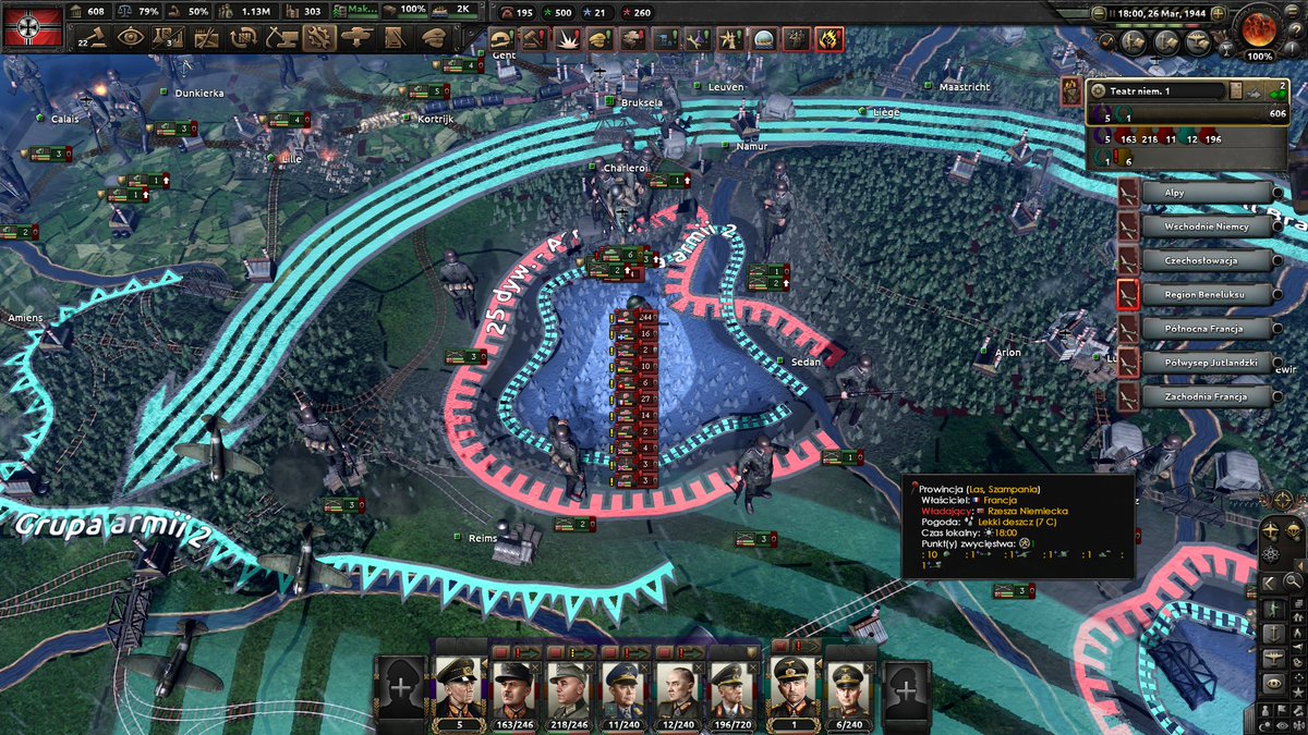 kalach444's tweet image. przez ostatnie 4 dni spędziłem 24 godziny w wyzwaniu Ragnarok w Hearts of Iron 4 i wygrałem pozdro