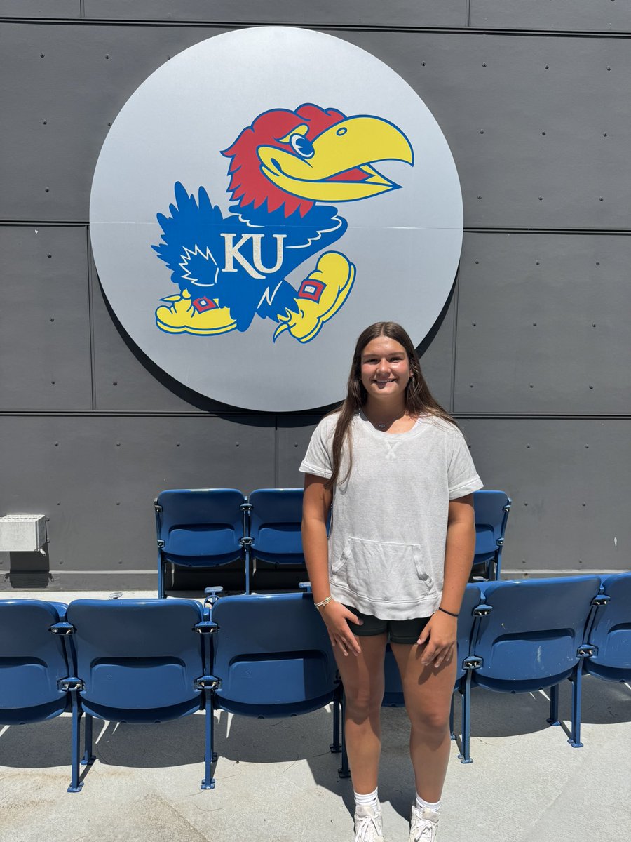 Allison Cramer 2028 (@alliecramer_18) on Twitter photo Had the greatest time visiting KU today!
Such a pretty campus and amazing facilities. 💙❤️
Rock Chalk!
<a href="/LauraHeberling/">Coach H</a> <a href="/CoachMcFalls/">Jen</a> <a href="/CoachChiles3/">Kaitlyn Chiles</a> <a href="/JackNLucysDad/">Justin lewis</a> Had the greatest time visiting KU today!
Such a pretty campus and amazing facilities. 💙❤️
Rock Chalk!
<a href="/LauraHeberling/">Coach H</a> <a href="/CoachMcFalls/">Jen</a> <a href="/CoachChiles3/">Kaitlyn Chiles</a> <a href="/JackNLucysDad/">Justin lewis</a>