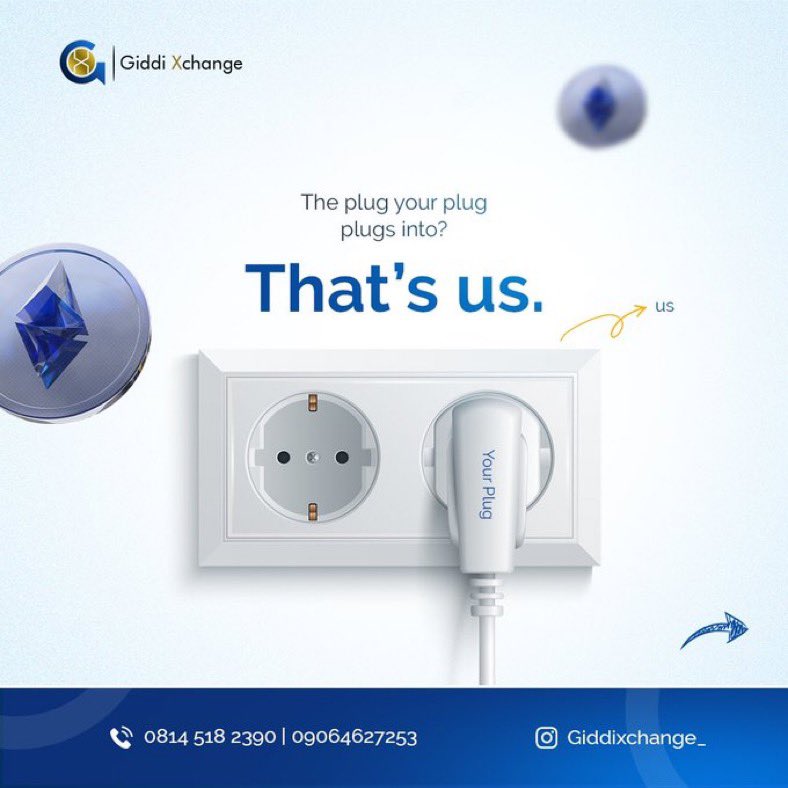 ᜰ (@societyhatesjay) on Twitter photo Ah yes… your Plug “has another Plug” that processes crypto in minutes.
Spoiler alert: That “other plug” is <a href="/Giddixchange/">Giddixchange</a>
@GiddiXchange is your plug’s Plug
Best rates, fast, trusted, and always on point
If your Plug trusts Giddi Xchange, why shouldn’t you? Ah yes… your Plug “has another Plug” that processes crypto in minutes.
Spoiler alert: That “other plug” is <a href="/Giddixchange/">Giddixchange</a>
@GiddiXchange is your plug’s Plug
Best rates, fast, trusted, and always on point
If your Plug trusts Giddi Xchange, why shouldn’t you?