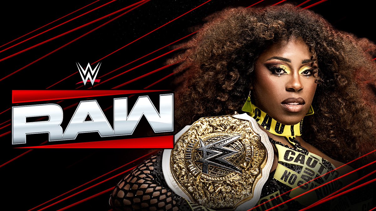 WWEFrance's tweet photo. Au programme ร #WWERaw:
๐ด Match Gauntlet, le vainqueur affrontera GUNTHER pour le Titre Mondial Poids Lourd ร #SummerSlam
๐ด Les Champions du Monde, Naomi et GUNTHER seront lร
๐ด Nikki Bella vs. Chelsea Green https://t.co/duqvaNbBlB