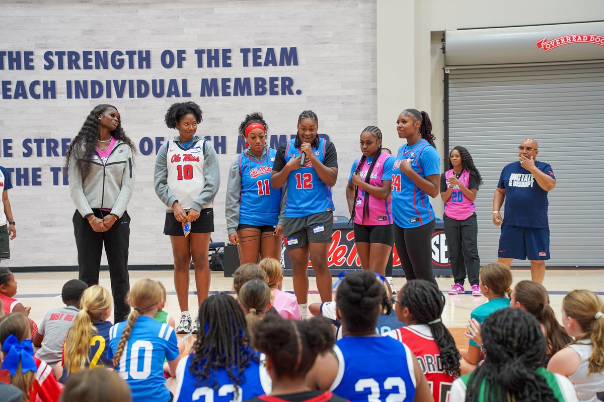OleMissWBB's tweet image. We've got some little hoopers in the house this week 🏀
#HottyToddy