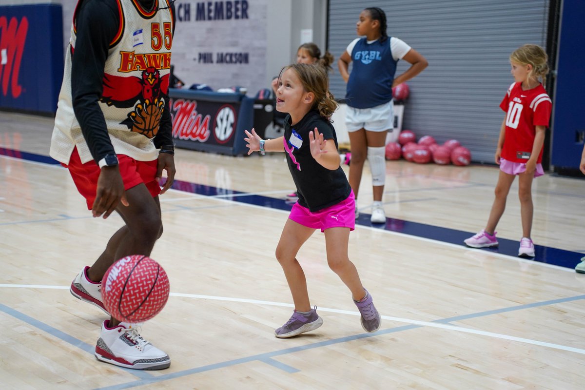 OleMissWBB's tweet image. We've got some little hoopers in the house this week 🏀
#HottyToddy