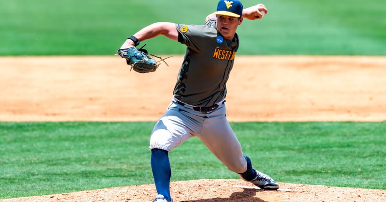 WVU's Griffin Kirn is headed to the west coast, being drafted by the Athletics in the 14th round in the MLB Draft

More: on3.com/sites/wv-sport…