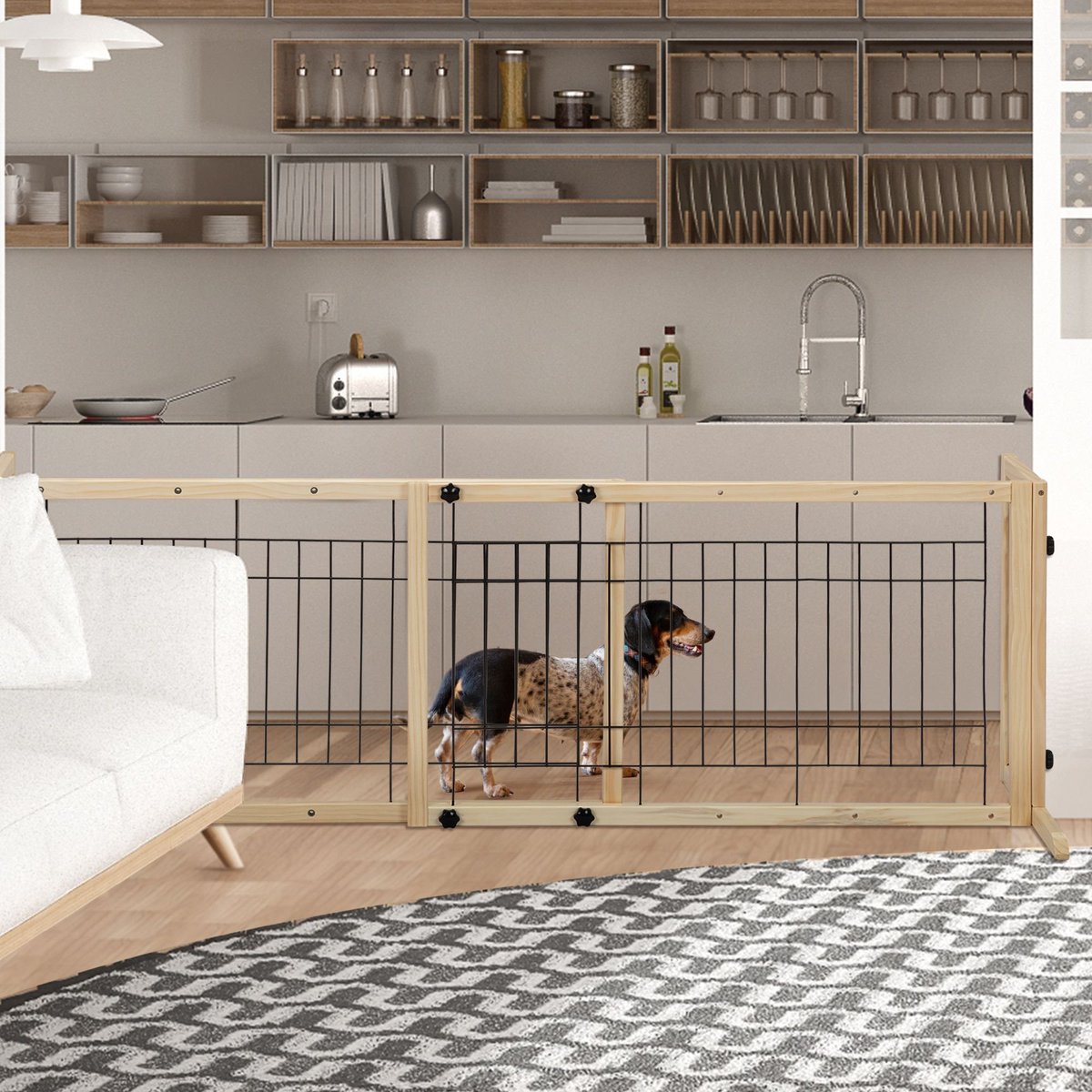 Barkstreets's tweet image. Wood Freestanding Pet Gate; 38"-71" Length Adjustable Safety for Stairs Doorways; Natural

barkstreets.com/wood-freestand…

#doggate #petbarrier #dogsafety #puppygate #dogproofing #dogfence #petgate #homesafetyfordogs #dogownerlife #dogfriendlyhome