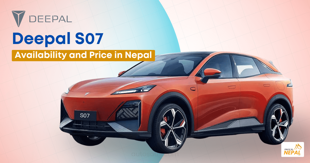 priceinnepal_'s tweet image. Read article: priceinnepal.net/deepal-s07-ev-…

Short Detail: Deepal S07 EV is now available in Nepal with Base and Long Range variants offering up to 485 km driving range.

Hashtags: #priceinnepal #DeepalS07 #EVinNepal #ElectricSUV #DeepalNepal