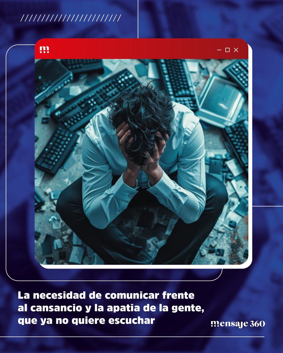 Mensaje 360 (@mensaje360) on Twitter photo ✖️ ¿Comunicamos mal?
En sociedad cada vez más exigentes el ciudadano reclama esta deuda milenaria de los políticos y gobernante y no acepta más propuesta.
<a href="/nidiapaulinov/">Nidia Paulino Valdez</a>
mensaje360.com/sociedad/la-ne… ✖️ ¿Comunicamos mal?
En sociedad cada vez más exigentes el ciudadano reclama esta deuda milenaria de los políticos y gobernante y no acepta más propuesta.
<a href="/nidiapaulinov/">Nidia Paulino Valdez</a>
mensaje360.com/sociedad/la-ne…