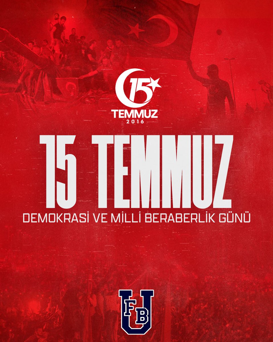 Milletimizin iradesine, özgürlüğüne ve bağımsızlığına sahip çıktığı 15 Temmuz’un yıl dönümünde; vatan uğruna canlarını feda eden tüm şehitlerimizi rahmetle, gazilerimizi minnetle anıyoruz.