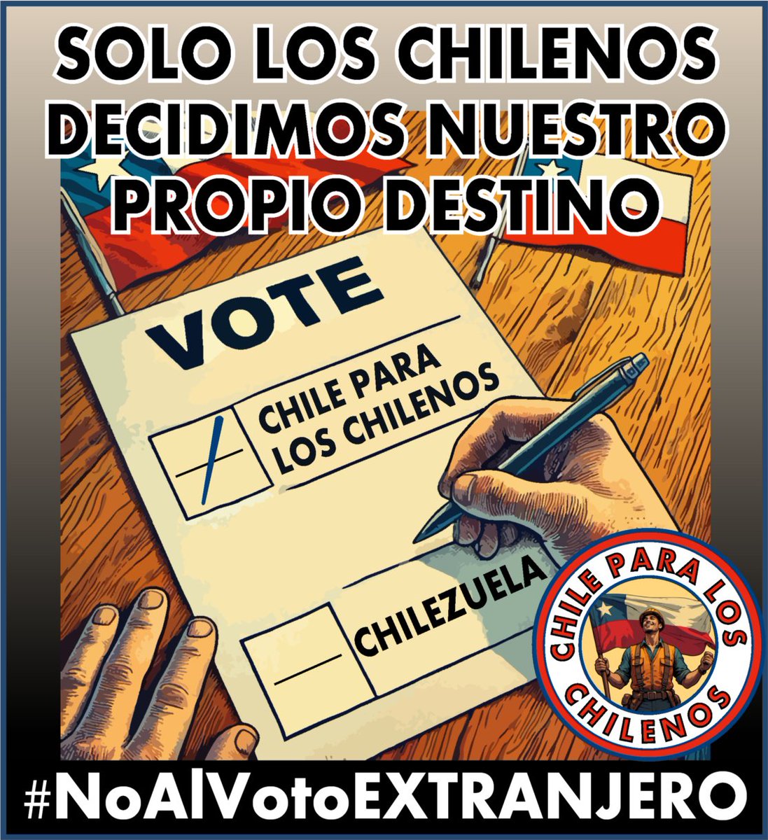 Angeladread's tweet photo. @Informa3Chile @bertinapporsiem Los Alessandri son casi cómo los Kaiser, idiotas y antipatriotas... Obvio que el presidente de Chile tiene que recibir honores a otro presidente, cómo tan gil, y por otro lado, que chucha nos interesa lo  que digan de su país los extranjeros por la cresta!!
#NoAlVotoEXTRANJERO https://t.co/2VwHdY9avb