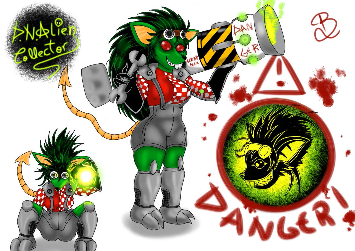 🇧🇷 Alien: Scrapnix 
👽 Nome da Espécie: Rodenthex
🌎 Habitat: 🏢 🏭
🍽️ Dieta: 🍎/🍖 /💊/🧀 

🇺🇲 Alien: Scrapnix 
Species Name: Rodenthex 
Habitat: 🏢 🏭
Diet: 🍎/🍖 /💊/🧀

🇪🇸 Alienígena: Scrapnix 
👽 Nombre de la Especie: Rodenthex 
🌎 Hábitat: 🏢 🏭
🍽️ Dieta: 🍎/🍖/💊/🧀
