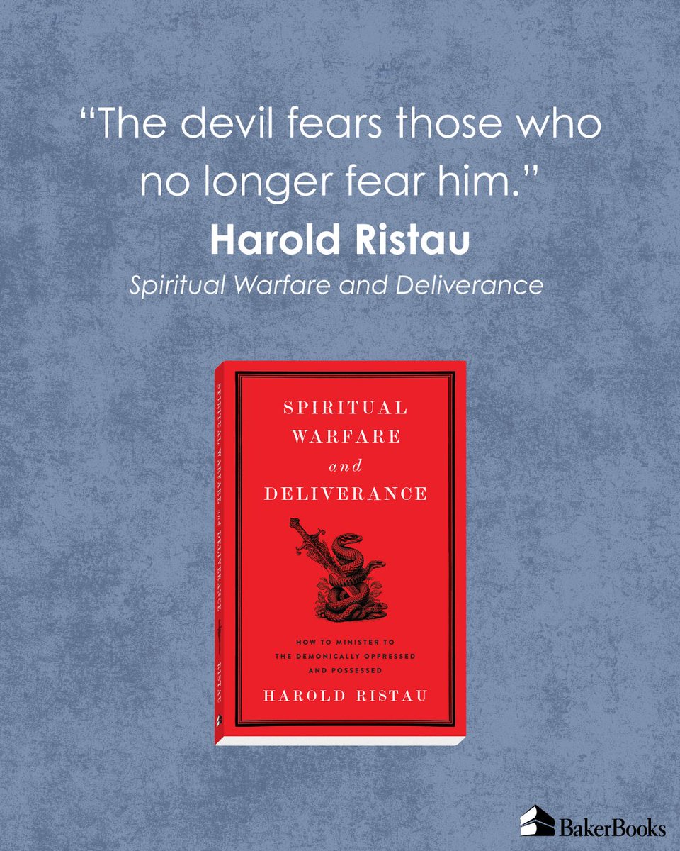 "The devil fears those who no longer fear him." - Harold Ristau.