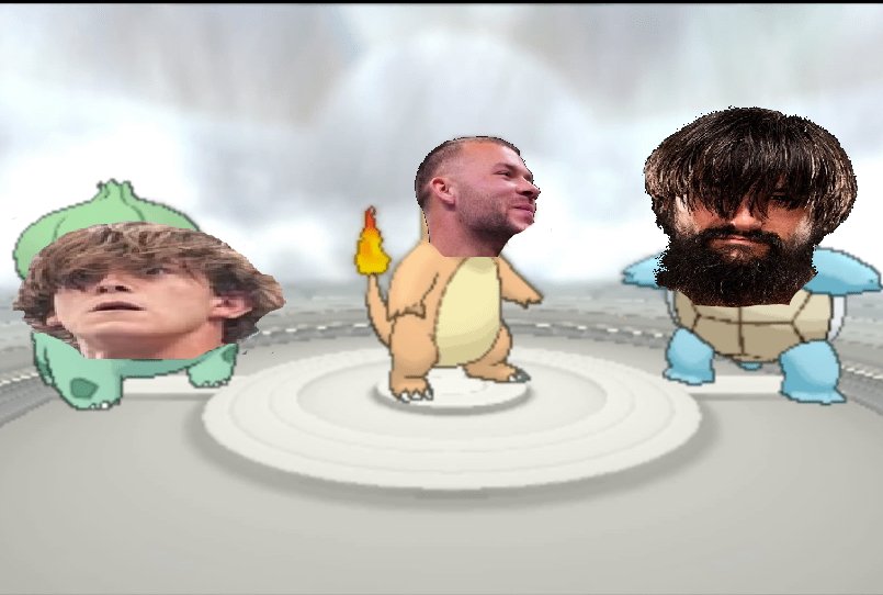 ThePenguipp's tweet image. I see these three as the starter Pokémon of AEW. The typing just makes sense to me.