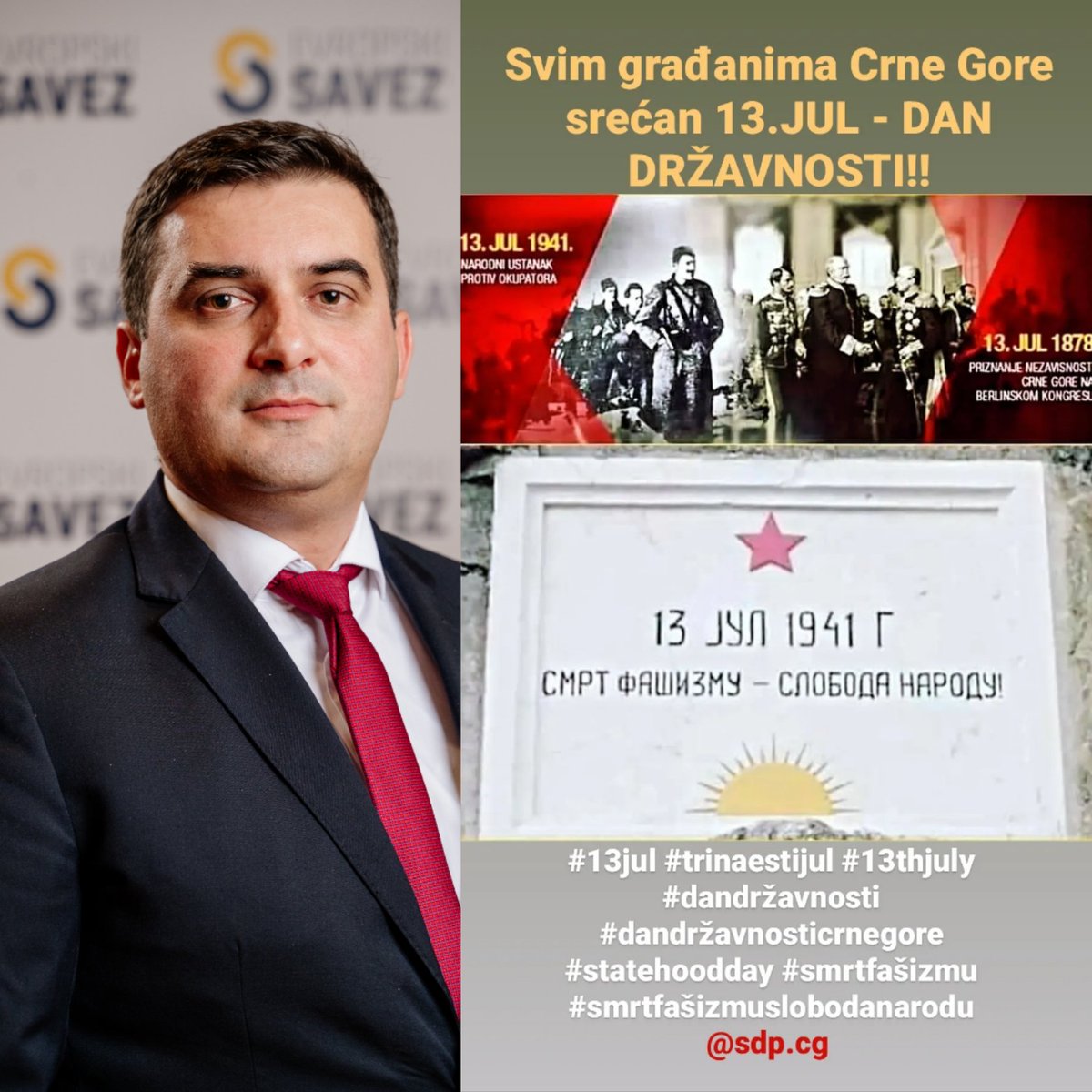 Antifašizam je polazna osnova, i, zajedno sa građanskim bićem, temelj Crne Gore koja ima budućnost.
Zato su upravo i antifašizam i građansko biće i toliko napadani od onih kojima  je cilj da Crnu Goru svedu na nivo provincije koja je dobra "za izleta".
<a href="/SDPCG/">SDP Crne Gore</a> <a href="/evropskisavez/">Evropski savez</a>