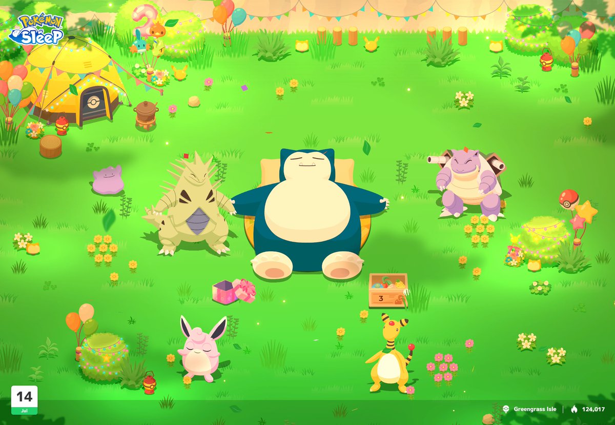 #PokemonSleep2nd pls dm to add me on Pokemon sleep, I need more friends