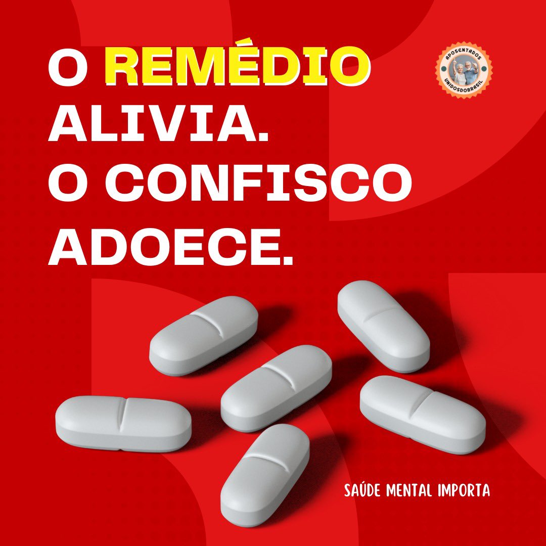 Marcinha Martinelli (@marcinhatinelli) on Twitter photo Aposentados vivem com pouco. O desconto de 14% é injusto. STF, votem o art. 149 da EC103/19. <a href="/STF_oficial/">STF</a>
<a href="/gilmarmendes/">Gilmar Mendes</a>
<a href="/LRobertoBarroso/">Luís Roberto Barroso</a>
Alexandre de Moraes
👇
Xô Confisco
#AposentadoriaDigna Aposentados vivem com pouco. O desconto de 14% é injusto. STF, votem o art. 149 da EC103/19. <a href="/STF_oficial/">STF</a>
<a href="/gilmarmendes/">Gilmar Mendes</a>
<a href="/LRobertoBarroso/">Luís Roberto Barroso</a>
Alexandre de Moraes
👇
Xô Confisco
#AposentadoriaDigna