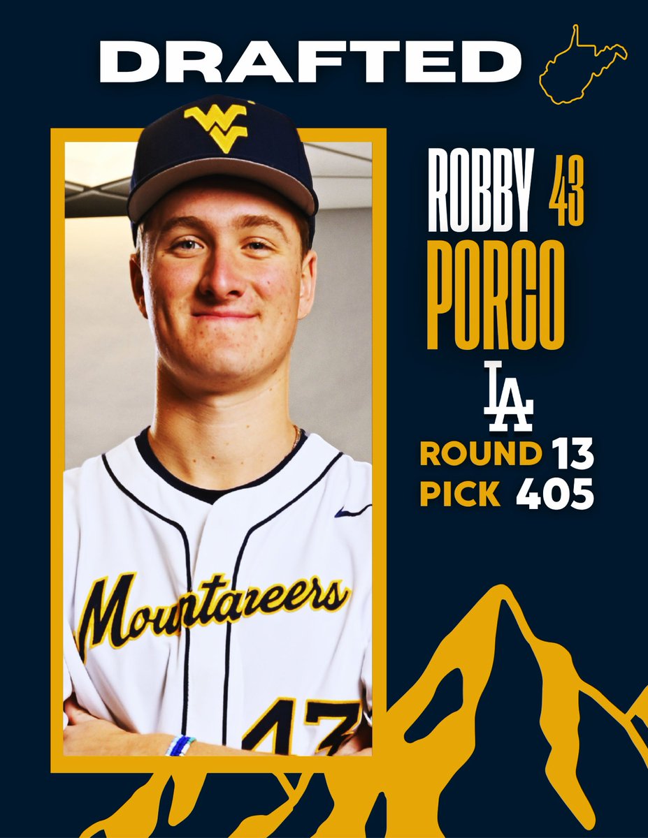 WVUBBAnalytics's tweet image. Porc is heading to Hollywood!