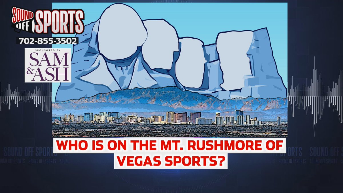 silverstsports's tweet image. Who is on the Mt. Rushmore of Las Vegas sports?
Sound off now!
📺: Sound Off Sports
📞: (702) 855-3502