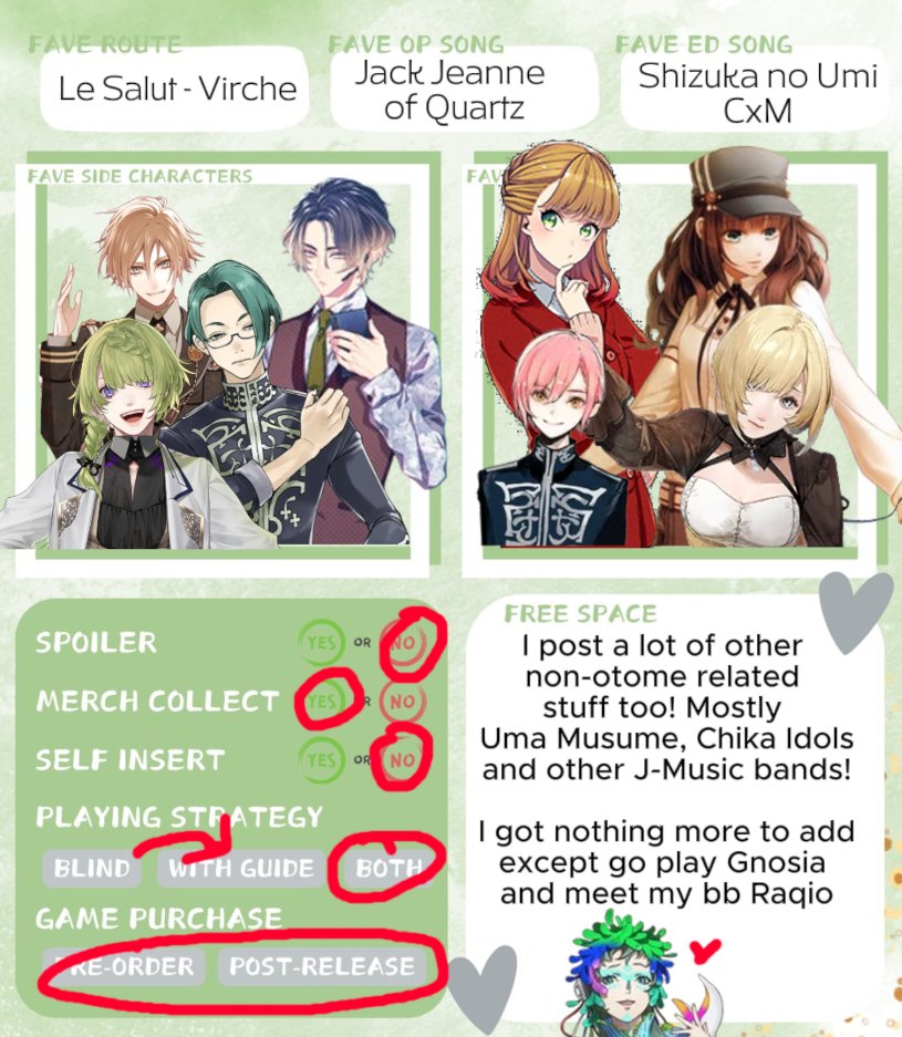 Minpeal_'s tweet image. New Pinned !!!
#otometwtintro once again since its been nearly 2??? years since my last one and a lot of favs have been shifted around. Also including my umamusu trainer card since a lot of umamusu ppl have started following me as well !!