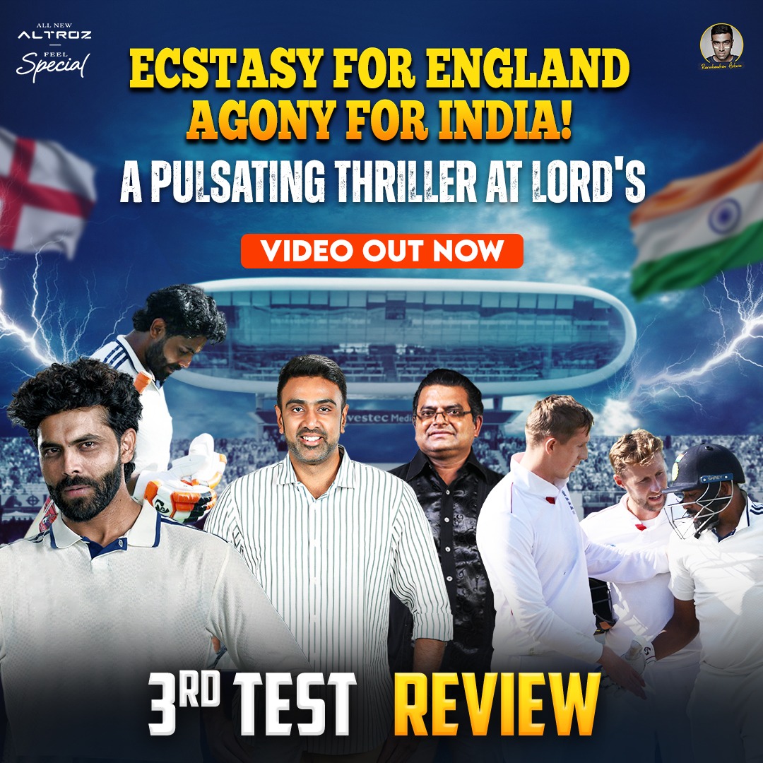 crikipidea's tweet image. An A-Grade Blockbuster at Lord's. Here's our review!
youtu.be/1xl1uNJ_efQ?si…