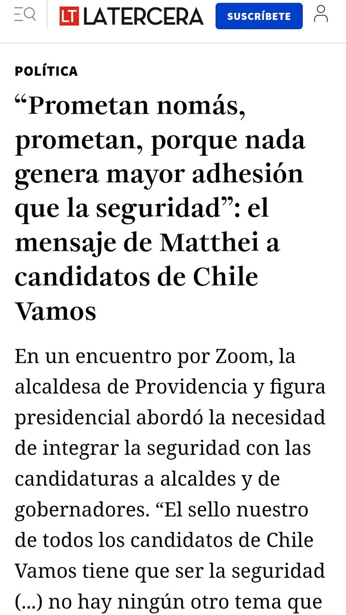 <a href="/T13/">T13</a> Que desastre Mario Desbordes. 🤦‍♂️

Finalmente fue el reflejo de esto. ⬇️

Solo promesas, más no soluciones...
