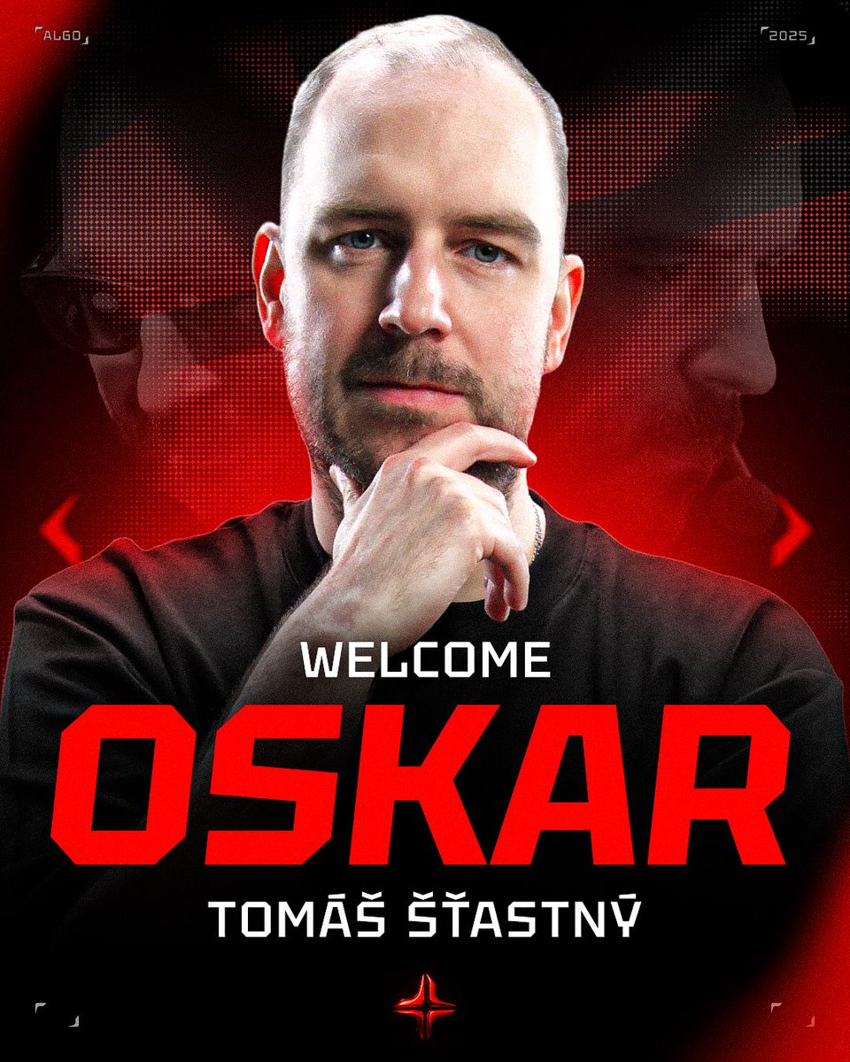 ALGO Esports (@algo_esports) on Twitter photo ๐ฏ A legend joins ALGO
Please welcome our new AWPer โ Tomรกลก โ<a href="/CSGOoskar/">oskar</a> โ ล ลฅastnรฝ.
A true legend of the European scene, known for his iconic plays with mousesports, HellRaisers, and more โ oskar now is a part of our roster.
Itโs an honor to have you on board. Letโs write the ๐ฏ A legend joins ALGO
Please welcome our new AWPer โ Tomรกลก โ<a href="/CSGOoskar/">oskar</a> โ ล ลฅastnรฝ.
A true legend of the European scene, known for his iconic plays with mousesports, HellRaisers, and more โ oskar now is a part of our roster.
Itโs an honor to have you on board. Letโs write the