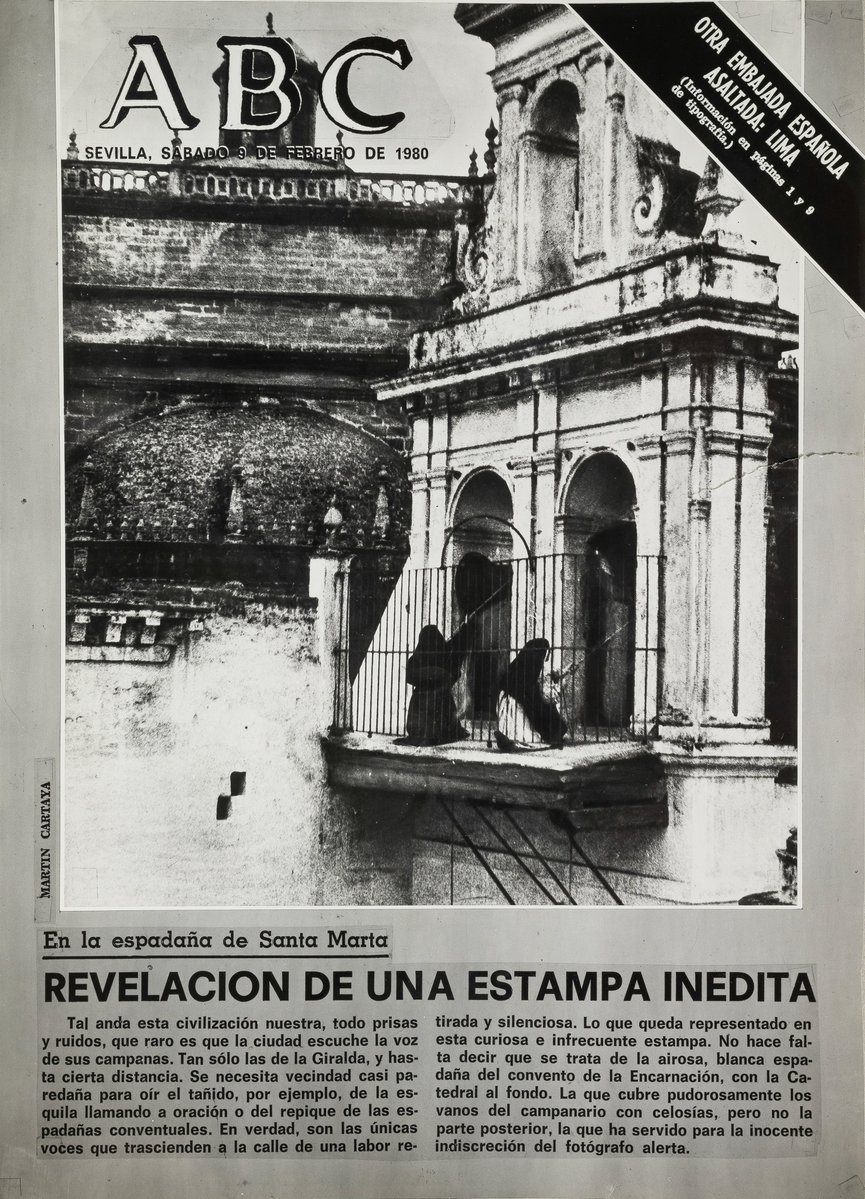 apastort's tweet image. Portada @abcdesevilla de 1980. El texto es de Manuel Ferrand (que hoy se cumple el centenario de su nacimiento) y la fotografía de Jesús Martín Cartaya @AlbertoGReyes @aybarrapacheco @ANGH75 @javierubrod @JuanManuelSer20 @pacorob44267408 @CorrealPaco @stellabenot @DobladoRaul