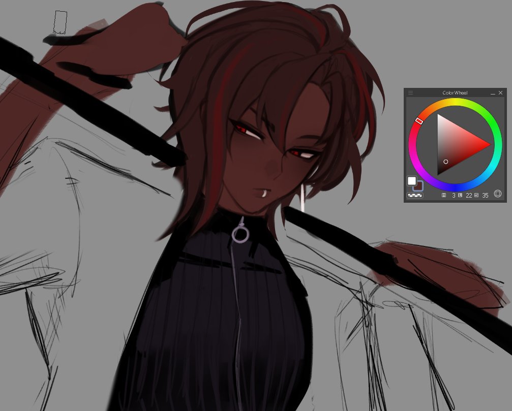 king doesn't have a profile yet so I'm working on him 
#wip #oc