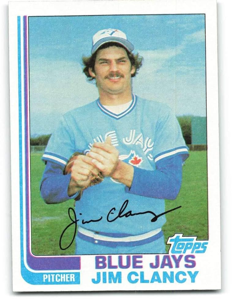 OfficialMLBRFC's tweet image. RIP JIM CLANCY
Did you know that for the entirety of the 1980s, either Dave Steib or Jim Clancy started every game for the Blue Jays? Also, you got one Jim Clancy in every Topps pack of baseball cards you purchased.
At least that’s the way I remember it.
Damn solid pitcher.