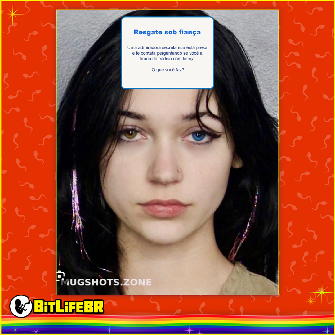 BitLife BR - Simulação de vida (@bitlife_br) on Twitter photo Eu posso ajudá-la.
#BItLifeBR #mugshot #heterochromia Eu posso ajudá-la.
#BItLifeBR #mugshot #heterochromia