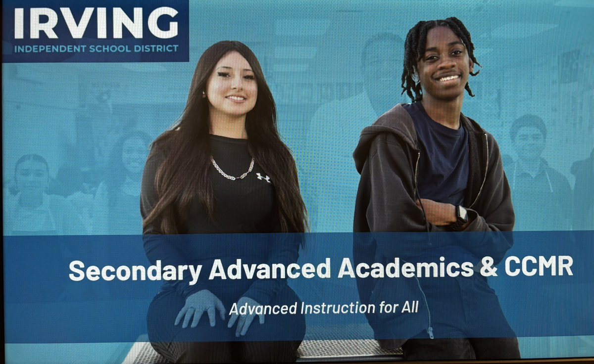 Excited about our Irving ISD #Leard2Lead w/ <a href="/iInstructIrving/">Irving ISD C&I</a> . During the Advanced Academics/CCMR session, instructional leaders will be sorting CCMR tasks &amp; discussing how to support classroom instruction in aligning to cognitive demands of these assessments. #excellenceinaction