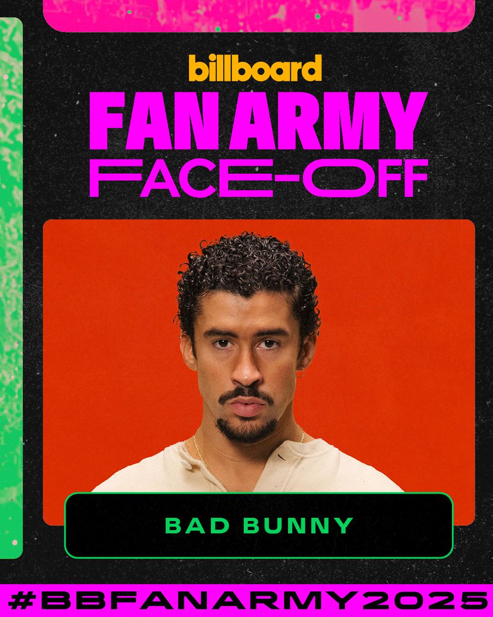 Which fan army is stronger: aespa's #MYs or Bad Bunny fans?

Cast your ballot in round 1 of #BBFanArmy2025 now: bit.ly/46aguyj