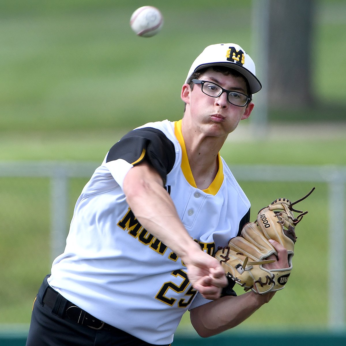 Congrats to 2022 Montour grad Dylan Mathiesen. The <a href="/Pirates/">Pittsburgh Pirates</a> took the Liberty right-hander in the 13th round of the #MLBDraft today. As a high school senior, Matthiesen went 7-1 with 100 Ks in 70 innings.   

📸<a href="/Hornerfoto1/">Christopher Horner</a>