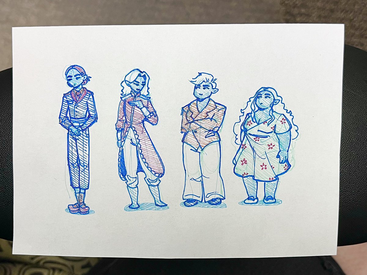 Crazy how a random pen doodle surpasses every single one of my ipad drawing attempts