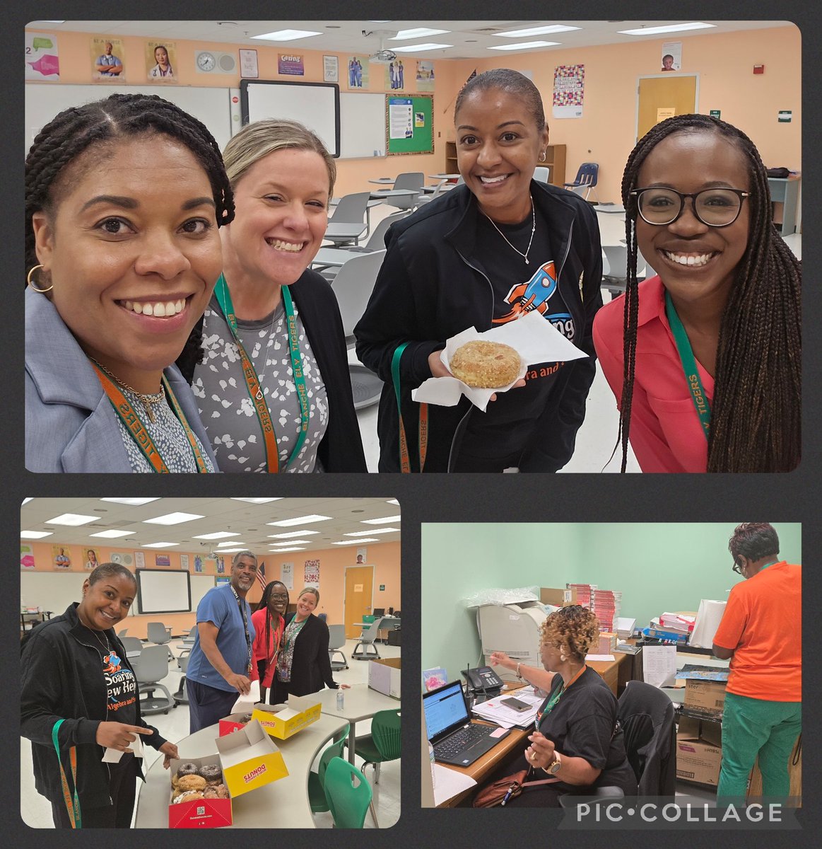Starting the week of strong with our amazing Summer SOAR team! A little breakfast and a lot of passion for student success.  #SummerSOAR2025 #TeamworkInAction #BuildingCulture