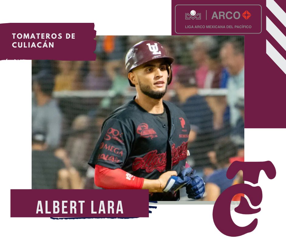 El cubano Albert Lara firma con los Tomateros de Culiacán según fuentes.

Lara, quién ahora es representado por por Carlos Pérez de R&amp;I Total Sports, tendrá su primera experiencia en el béisbol invernal del caribe luego de varios años participando en la Liga Meridana.