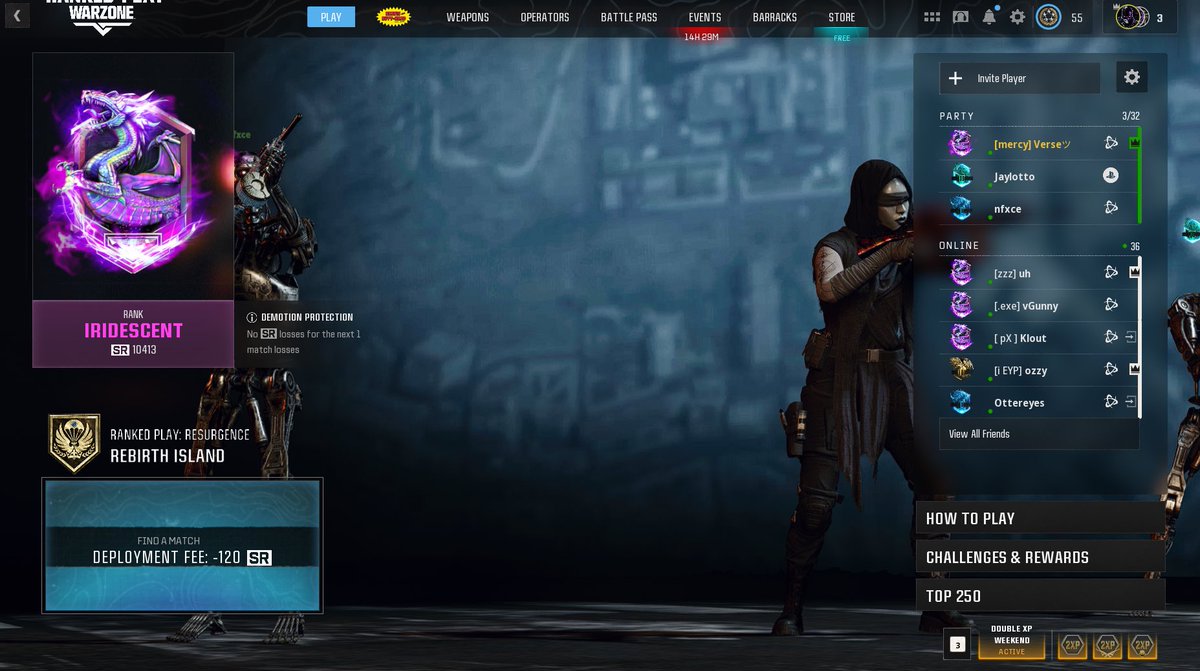 Double Iridescent on Warzone 👑