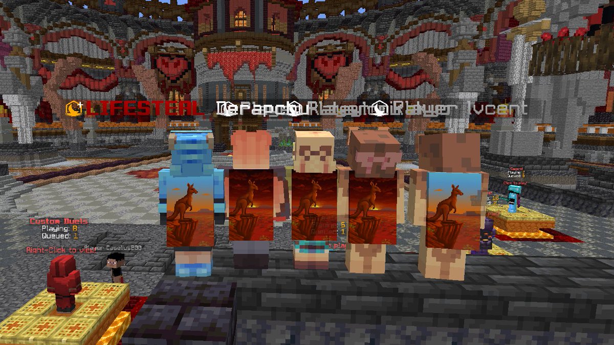 Jimnastics's tweet image. Derapchu + mod team repping the clean lunar cloak 🔥🦘