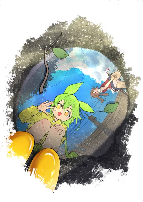 水たまり感なかったからいろいろ足した、いい感じじゃないかな。 完成楽しみ。