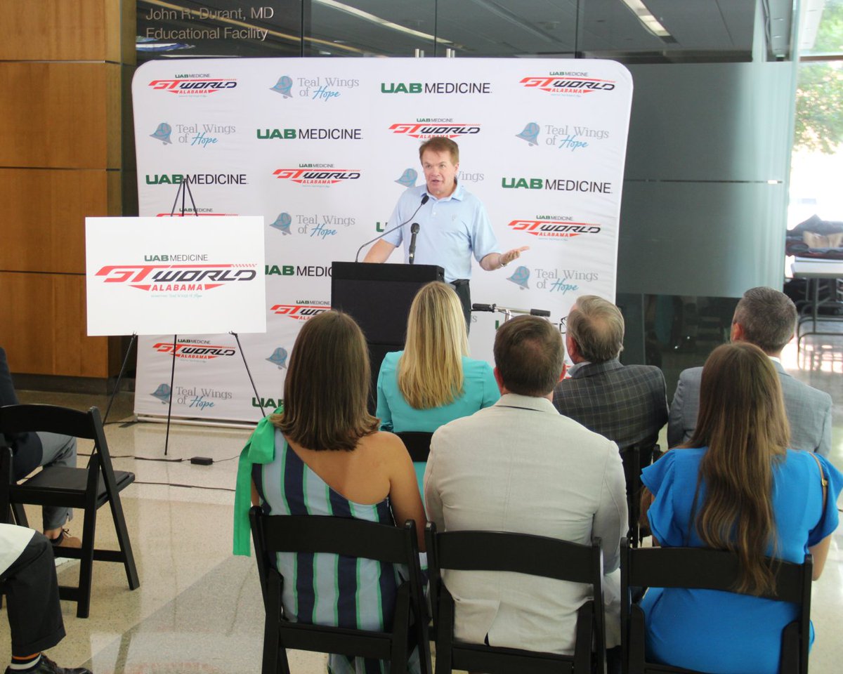 UAB Medicine is proud to be the title sponsor of the GT World Alabama, coming to Barber Motorsports Park Sept. 5-7! This high-speed event aims to support Teal Wings of Hope, a local nonprofit organization focused on raising awareness for #OvarianCancer.
🔗 brnw.ch/21wU8NP