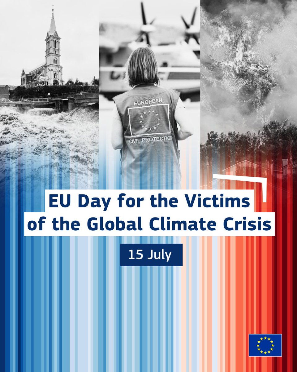 EUPasifika's tweet image. Today is EU Day for Victims of the Global Climate Crisis.
Let’s remember the people & communities facing climate disasters globally, and commit to stronger climate action.
We stand in solidarity for a safer future 🌍🕯️
➡️ europa.eu/!K7DgPj