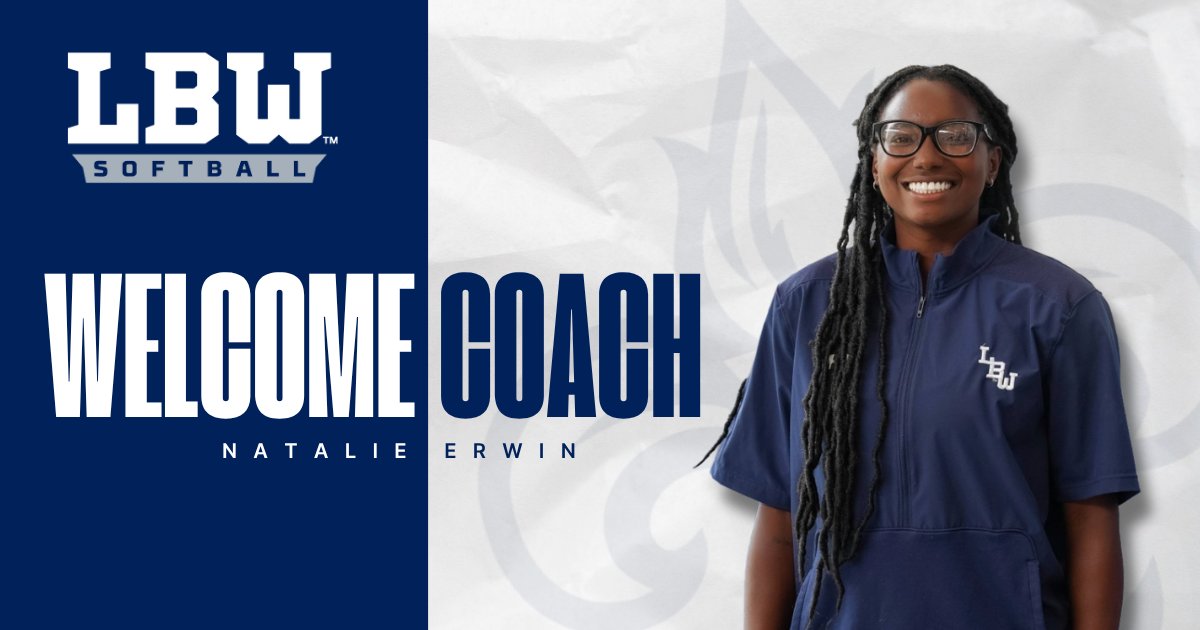 We’re thrilled to welcome Coach Natalie Erwin as the new head of Saints Softball! 🥎
A former NCAA D1 standout and NJCAA national champ, she brings elite experience and a passion for developing student-athletes.
Read more: lbwsaints.com/general/2025-2…