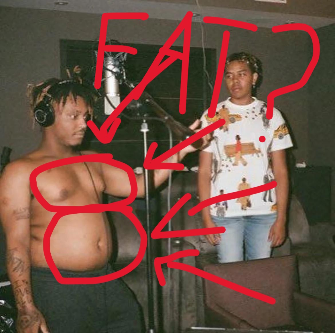 juice world caught lying in his raps lmfao