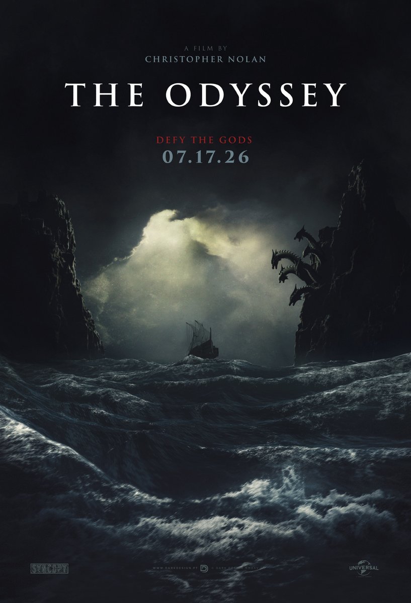 My concept teaser poster for "The Odyssey". #theodyssey