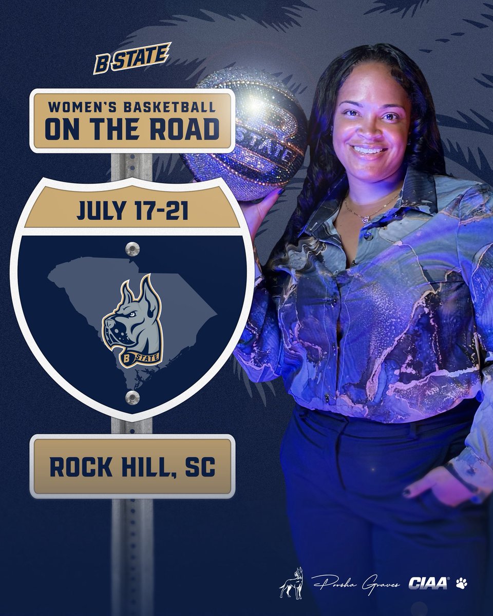 Ready to watch some 🏀

Drop your schedules if you will be in 
Rock Hill, SC this weekend ⬇️

👀 Big Dawgs 🐾 BState all about the energy 
#CIAA #Guardthehill #womenshoop #3ssbgirls #Beyou #BSUWBB
