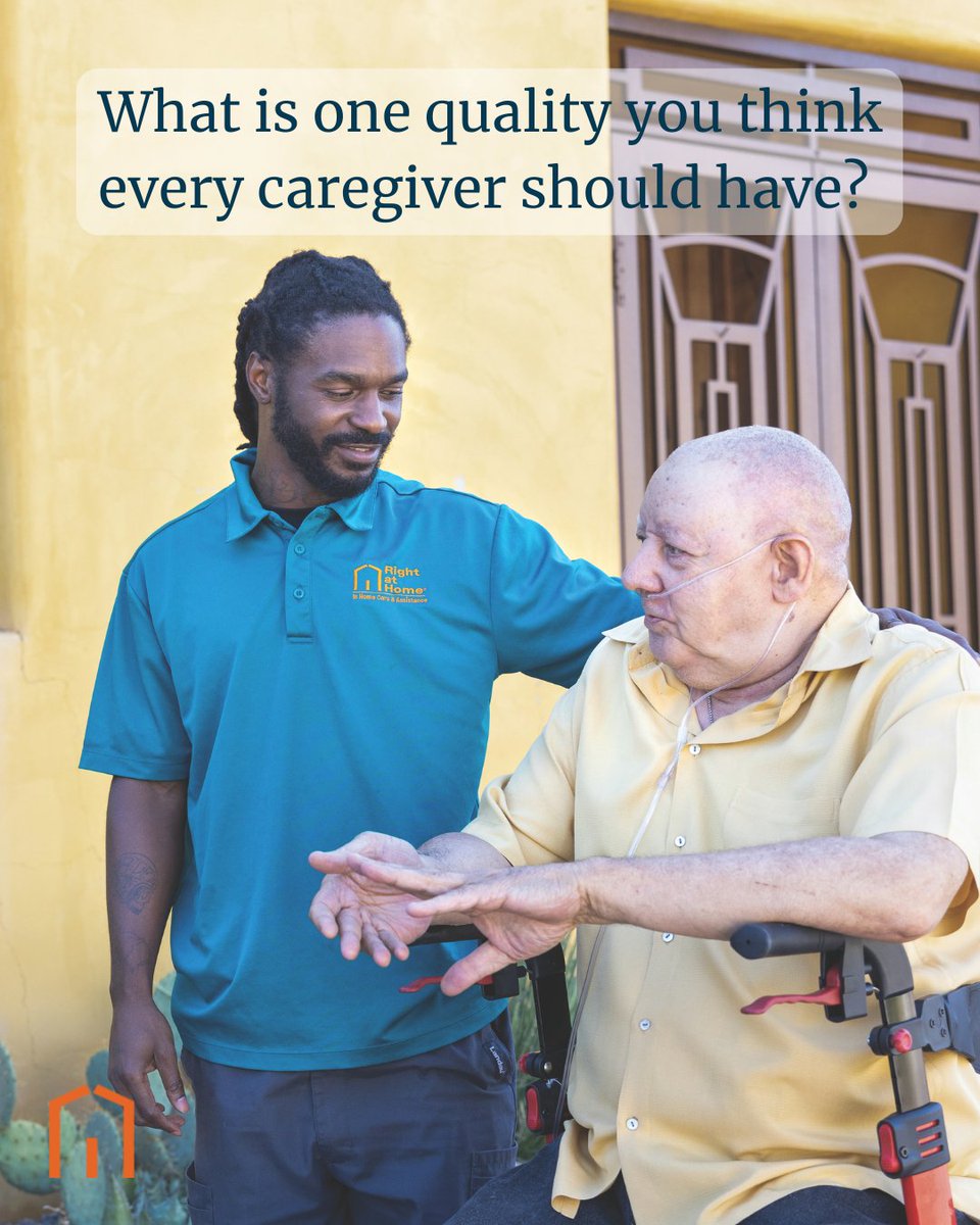 Behind every great caregiver is a heart full of something special. What do you think it is?

Let us know below!

#Caregiving #SeniorCare #RightAtHome #AgingGracefully