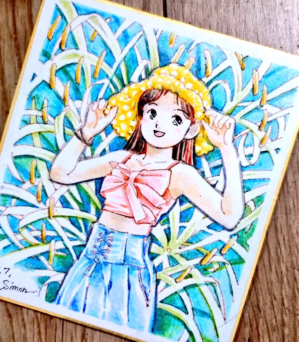 おはようございます朝の再掲のお時間です。 7月20日の即売会 #気分は上々108 に持参する3枚です。 お迎えがなかったら…多分boothで 本日も良い1日を!