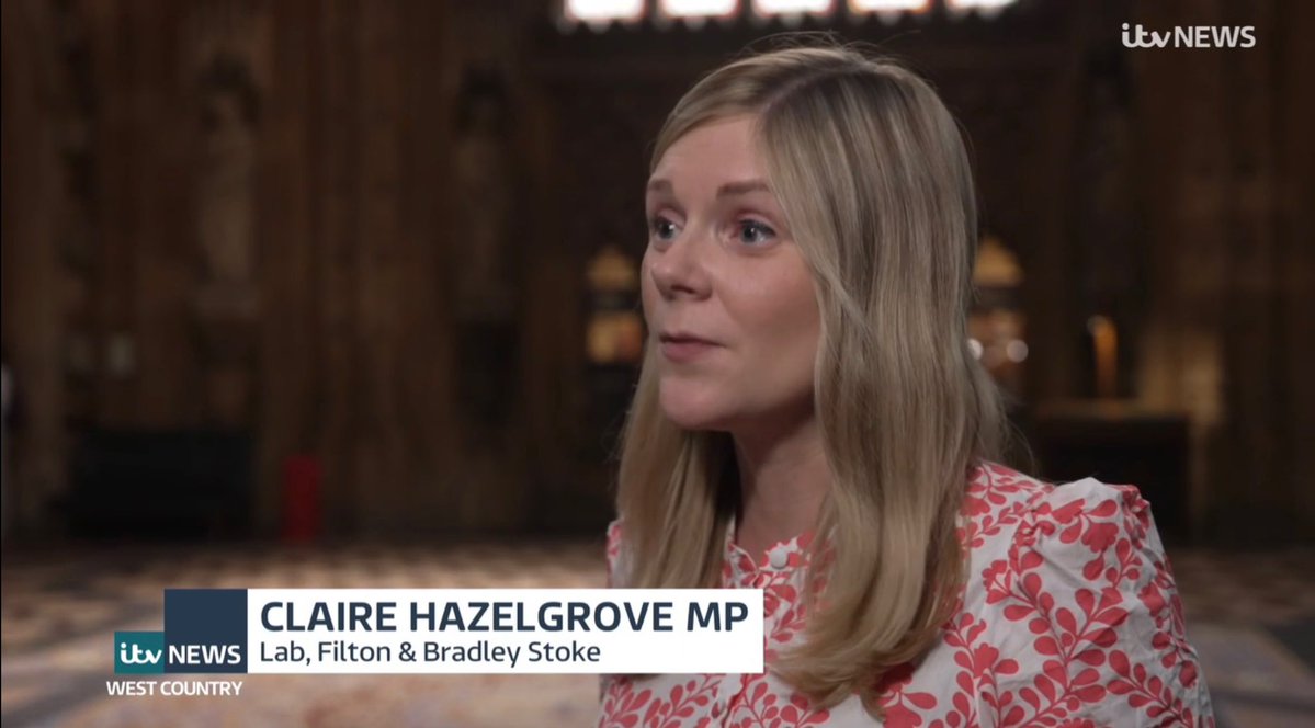 Claire Hazelgrove MP (@chazelgrovemp) on Twitter photo 📺 Good to be on <a href="/itvwestcountry/">ITV News West Country</a> talking about good news in Make UK & BDO’s report that:
⬆️ UK manufacturing is back to pre-pandemic levels
⬆️ SW has been highest performing region, boosted by aerospace & defence
⬆️ Labour investment will help turbocharge more of this in defence 📺 Good to be on <a href="/itvwestcountry/">ITV News West Country</a> talking about good news in Make UK & BDO’s report that:
⬆️ UK manufacturing is back to pre-pandemic levels
⬆️ SW has been highest performing region, boosted by aerospace & defence
⬆️ Labour investment will help turbocharge more of this in defence