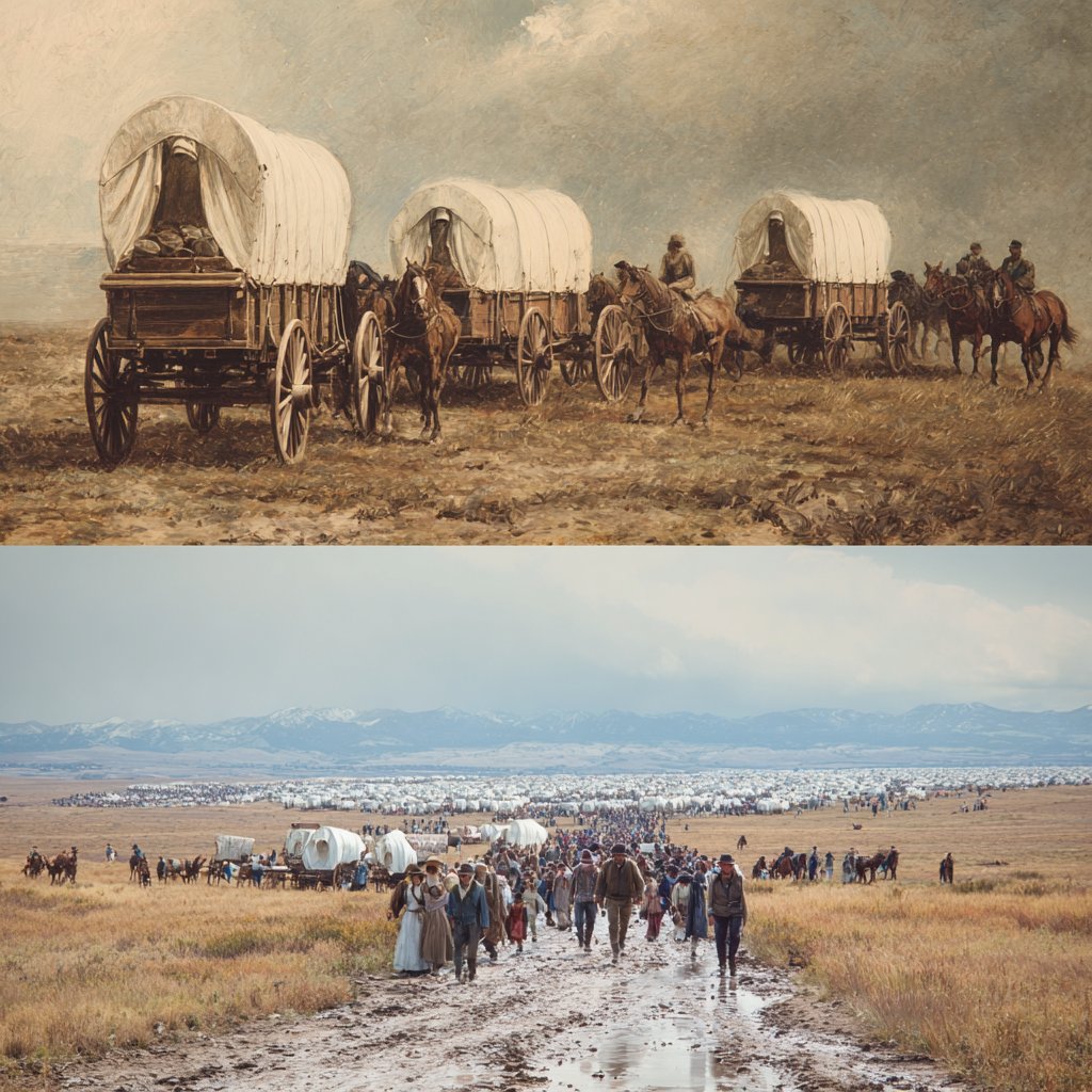 Xyonzhistory's tweet image. 𝐌𝐎𝐑𝐌𝐎𝐍 𝐇𝐎𝐋𝐈𝐃𝐀𝐘 - 𝐉𝐔𝐋𝐘 24𝐓𝐇!
July 24th isn't just a date; it's the grand finale of a divine trek, where pioneers turned sagebrush into a sanctuary.
Today, we celebrate Mormon grit and gravy, teaching us that perseverance can turn a desert into a bustling city,…