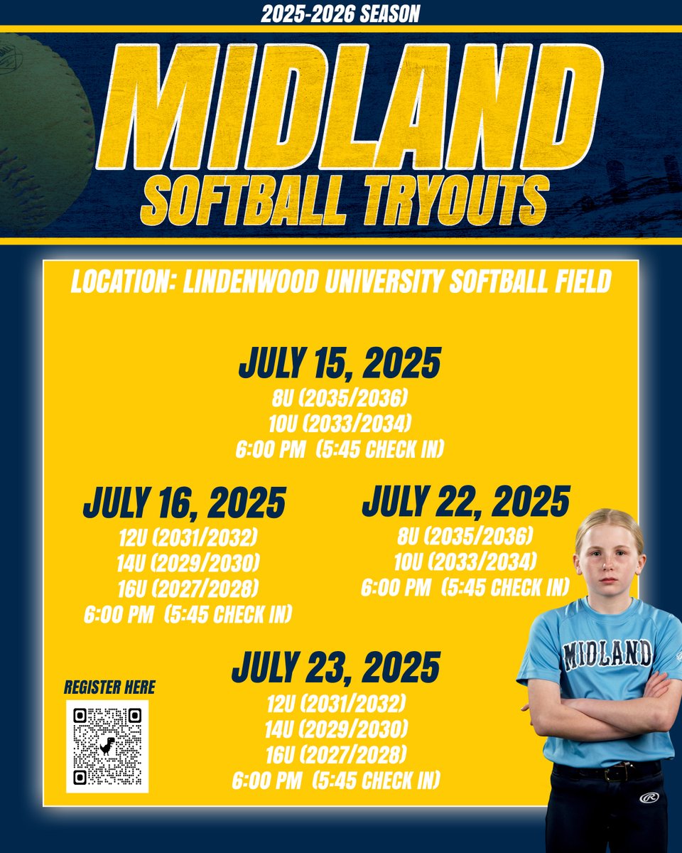 Midland Bandits Softball tweet media