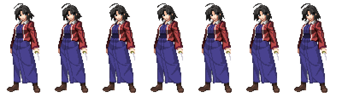 M123Oficial1's tweet photo. Ryougi Shiki Melty Blood Actress Again sprite (Raven Rose colour)
#空の境界 #karanokyoukai #meltyblood #pixelart #RavenRose https://t.co/Vp1dtYUSIX