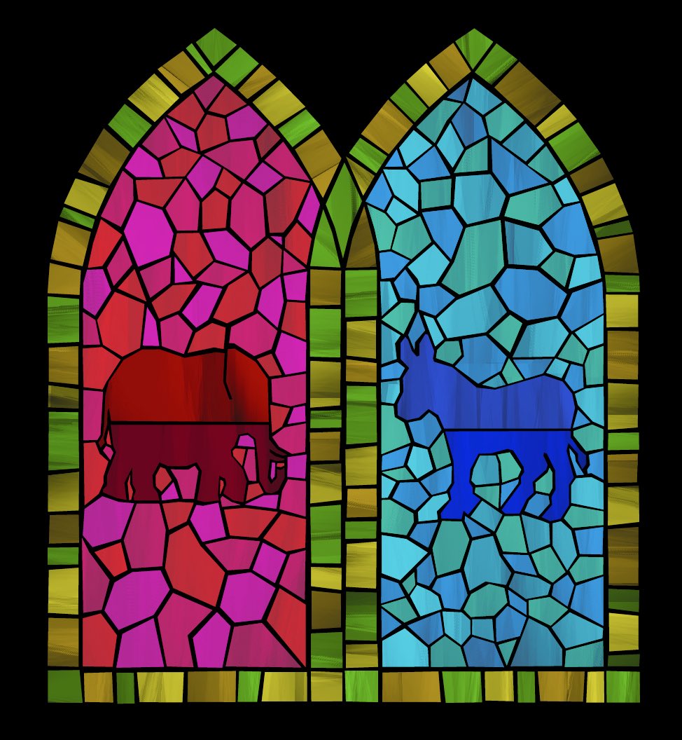 rob_locklear's tweet image. a graphic i made today about pulpit politics